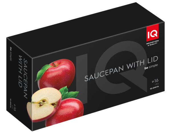 Ковш IQ Be Simple 1.3 л (IQ-4049-16) - Фото 6 Ковш IQ Be Simple 1.3 л (IQ-4049-16) - изображение 6