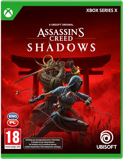 Gra Xbox Series X Assassin’s Creed Shadows - Standard Edition (płyta Blu-ray) (3307216294122) - obraz 1