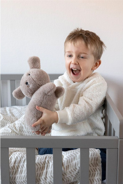 Іграшка Tiamo Miffy Fluffy Snuffie Собачка 25 см Taupe (8713291669406) - зображення 4