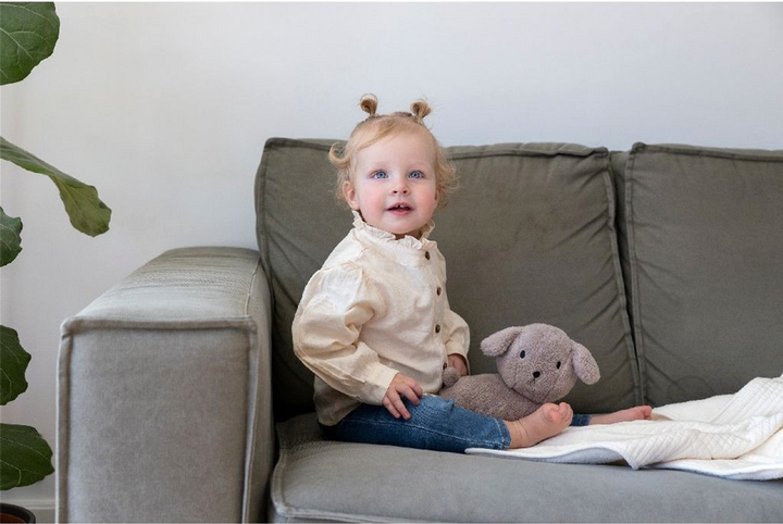 Іграшка Tiamo Miffy Fluffy Snuffie Собачка 25 см Taupe (8713291669406) - зображення 5