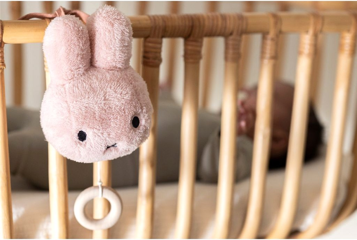 Zabawka Tiamo Miffy Fluffy wisząca pluszowa z dźwiękiem 16 cm Pink (8713291669031) - obraz 3
