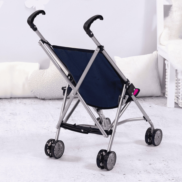 Візок для ляльок Bayer Buggy Рожево-синій (4003336301137) - зображення 4