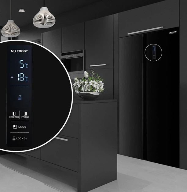 Side-by-side холодильник MPM-427-SBS-03/N – фото, відгуки