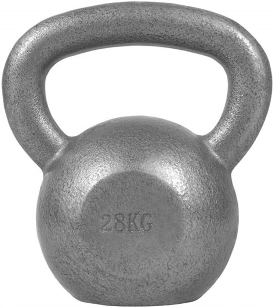 Kettlebell Gorilla Sports żeliwny 28 kg (4260200840479) - obraz 1