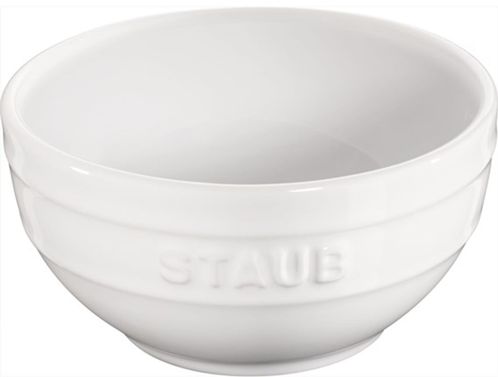 Miska okrągła Staub Serving Biała 12 cm (4009839316920) - obraz 1