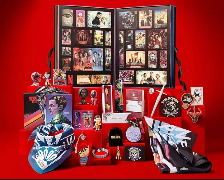 Netflixアドベントカレンダー Адвент-календар з колекційними фігурки YuMe Netflix Gift Box 2024
