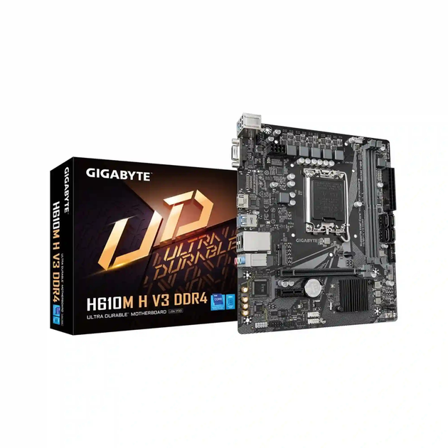 Материнська плата GIGABYTE H610M H V3 DDR4 - изображение 4
