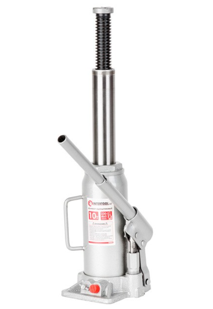Домкрат "стовпчик" одноштоковий 10 т INTERTOOL GT0025 - Фото 2 Домкрат "стовпчик" одноштоковий 10 т INTERTOOL GT0025 - зображення 2