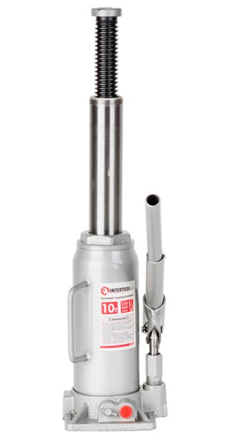 Домкрат "стовпчик" одноштоковий 10 т INTERTOOL GT0025 - Фото 3 Домкрат "стовпчик" одноштоковий 10 т INTERTOOL GT0025 - зображення 3