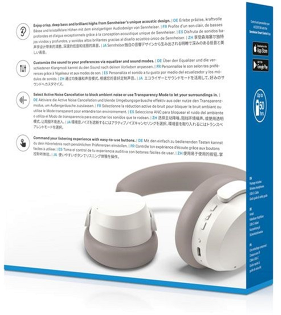 Słuchawki Sennheiser Accentum Wireless White (700175) - obraz 6