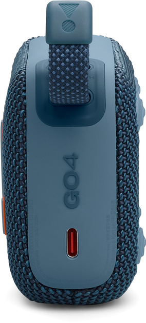 Акустична система JBL Go 4 Blue (JBLGO4BLU) - зображення 5