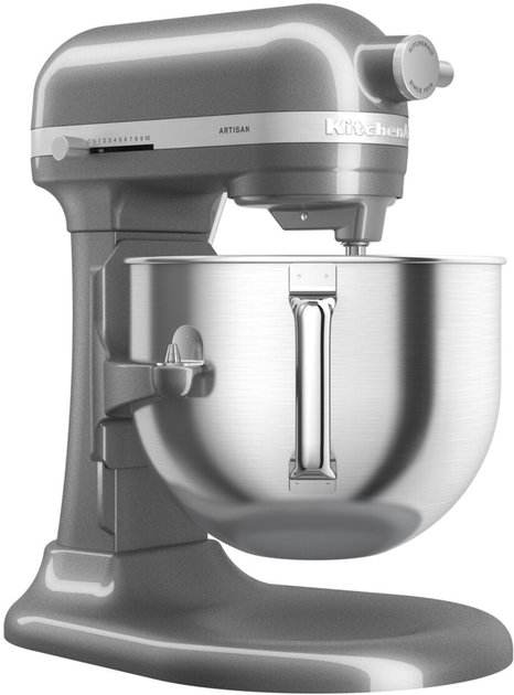 Robot kuchenny KitchenAid Artisan 5KSM70SHXEMS z podnoszoną misą, srebrny medalion - obraz 3