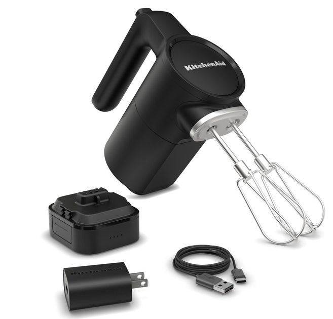 Mikser bezprzewodowy KitchenAid Go 5KHMR762BM Akumulatorowy 12V (z akumulatorem) - obraz 6