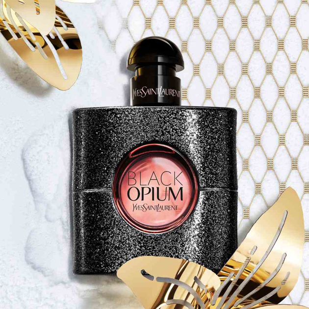 Zestaw damski Yves Saint Laurent Black Opium Woda perfumowana 90 ml + Miniaturka Woda perfumowana 10 ml + Szminka (3614274285147) - obraz 4