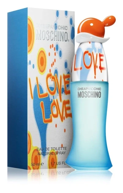 Туалетная Вода Moschino Cheap Chic I Love Love 50 Мл - Фото 1 Туалетная Вода Moschino Cheap Chic I Love Love 50 Мл - изображение 1