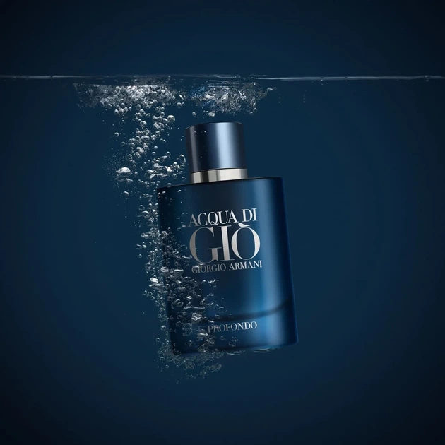 Парфюмированная Вода Giorgio Armani Acqua Di Gio Profondo 125 Мл - зображення 4