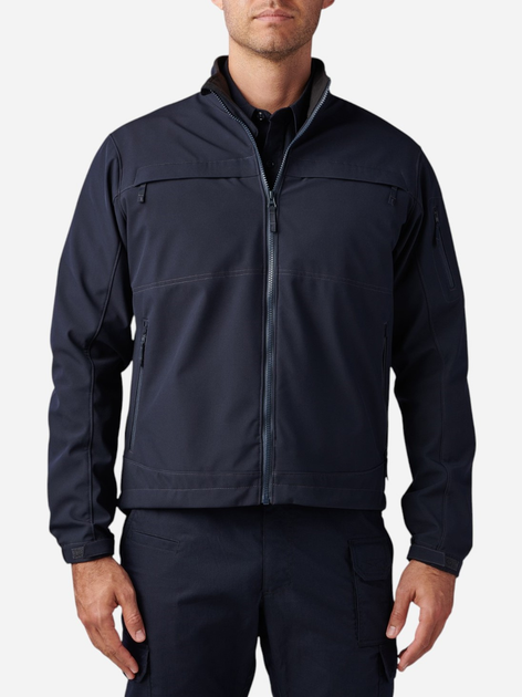 Тактична куртка на флісі чоловіча 5.11 Tactical 48373ABR-724 S Dark Navy (2000980663880) - зображення 1