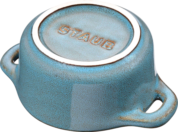 Garnek Staub Mini Cocotte okrągły Antyczny Turkusowy 200 ml (4009839377013)  - obraz 6