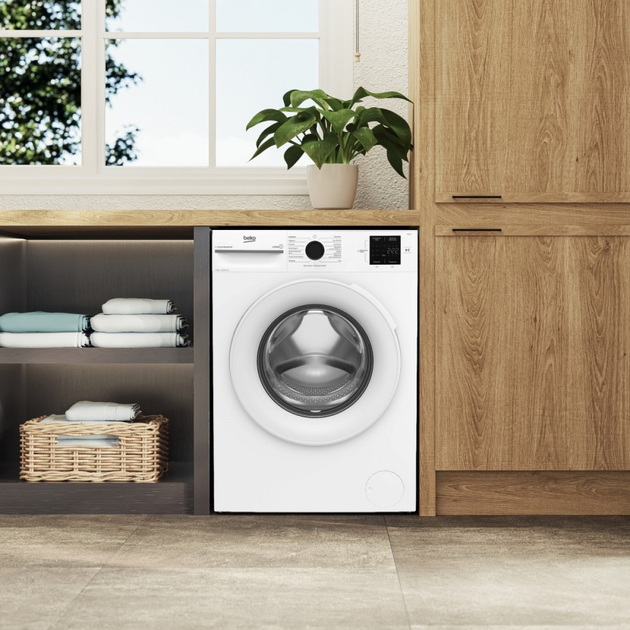 Pralka Beko Series b100 BM1WFU38225WW (BEK/BM1WFU38225WW) - obraz 6