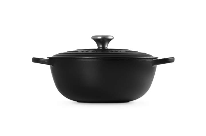 Казан Le Creuset Evolution 4,1 л с крышкой Satin Black (21114320000430) - Фото 3 Казан Le Creuset Evolution 4,1 л с крышкой Satin Black (21114320000430) - изображение 3