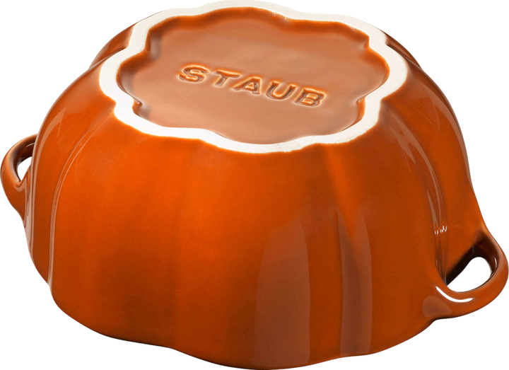 Garnek Staub Mini Cocotte w kształcie dyni Pomarańczowy 700 ml (4009839335631)  - obraz 6