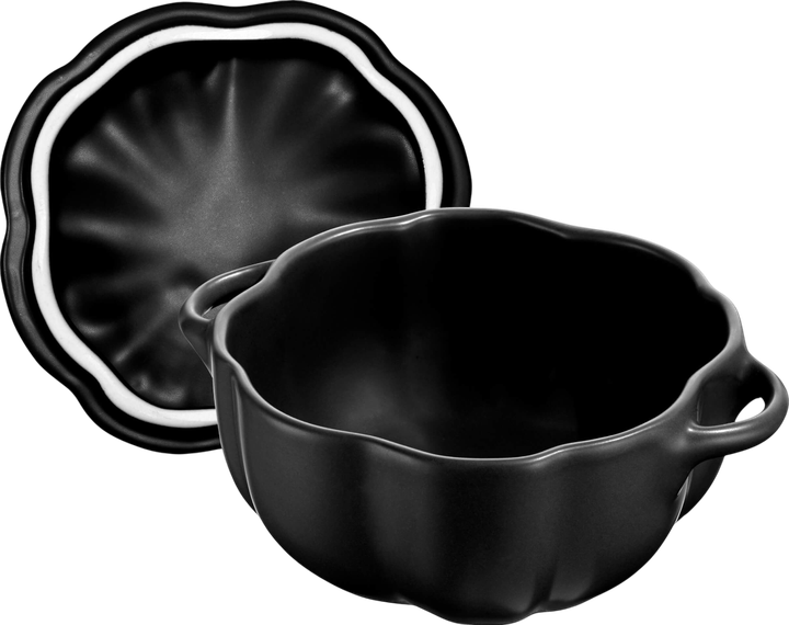 Каструля Staub Mini Cocotte у формі гарбуза Чорна 700 мл (4009839397264)  - зображення 2