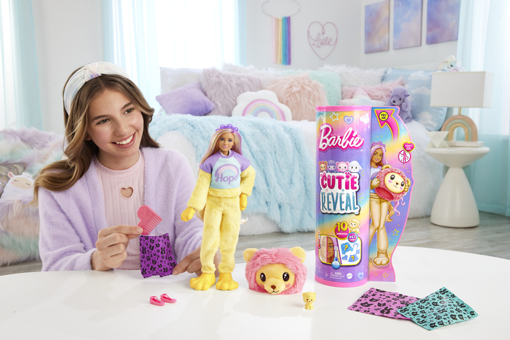 Лялька Barbie Cutie Reveal Левеня HKR06 (0194735106905) - зображення 8