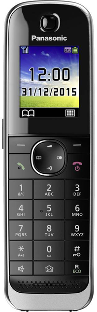 Telefon stacjonarny Panasonic Duo Black (KX-TGJ322GB) - obraz 3