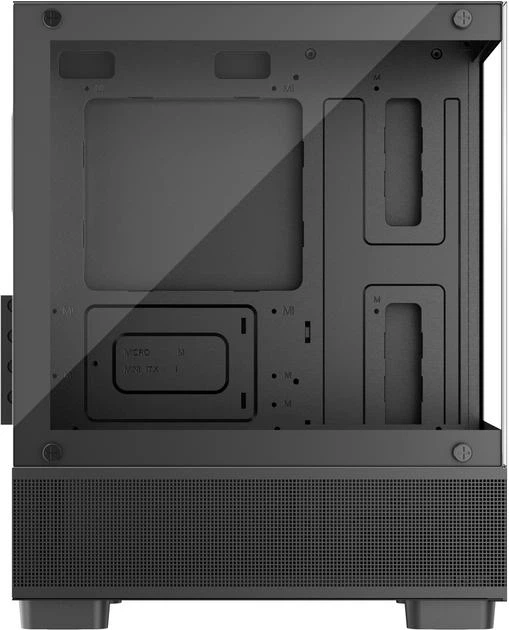Корпус 1stPlayer Mi2-A-2F2R(AP)-1F2(AP)-BK Black без БЖ - Фото 3 Корпус 1stPlayer Mi2-A-2F2R(AP)-1F2(AP)-BK Black без БЖ - зображення 3