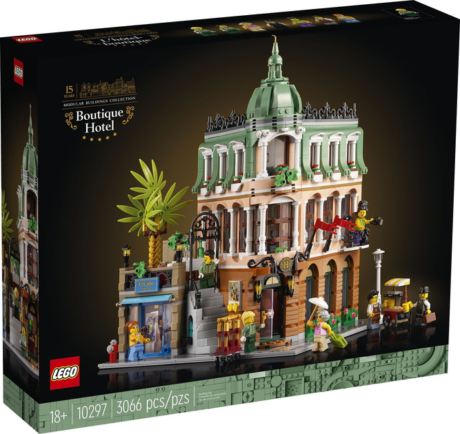 Конструктор Lego Creator Expert Бутік-гоель 3066 деталей (10297) (955555907400350) - Уцінка - зображення 1