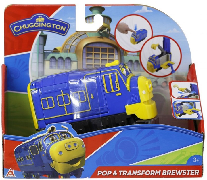 Lokomotywa TM Toys Chuggington Pop & Transform Brewster (6911400392807) - obraz 2