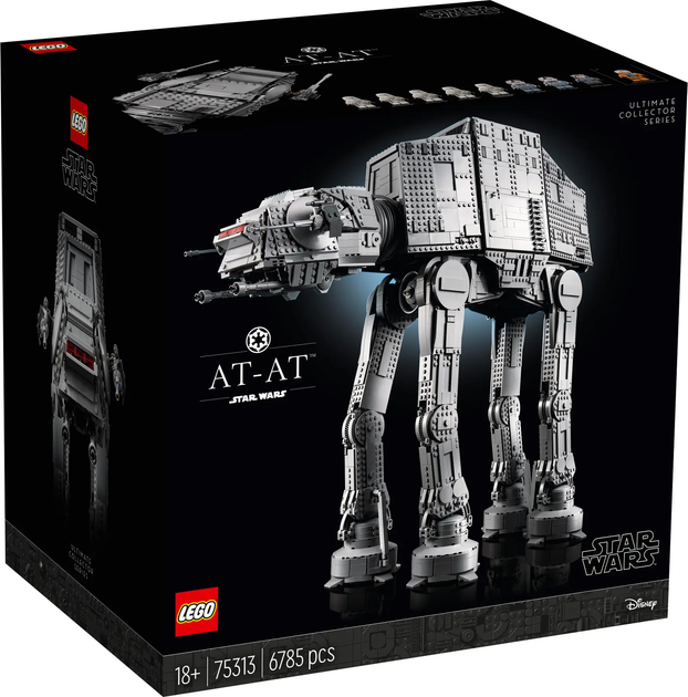 Zestaw klockow LEGO Star Wars AT-AT 6785 elementow (75313) (955555906843428) - Outlet - obraz 1