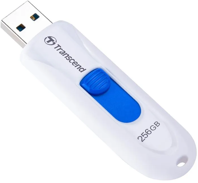 USB флешка Transcend 256GB JetFlash 790 White USB 3.1 (TS256GJF790W) - зображення 3