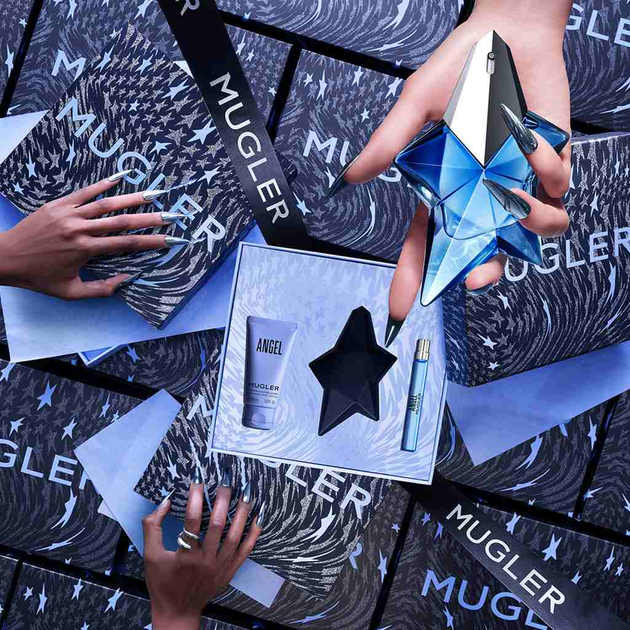 Zestaw dla kobiet Mugler Angel Woda perfumowana 50 ml + Balsam do ciała 50 ml + Miniaturka Woda perfumowana 10 ml (3614274330199) - obraz 3