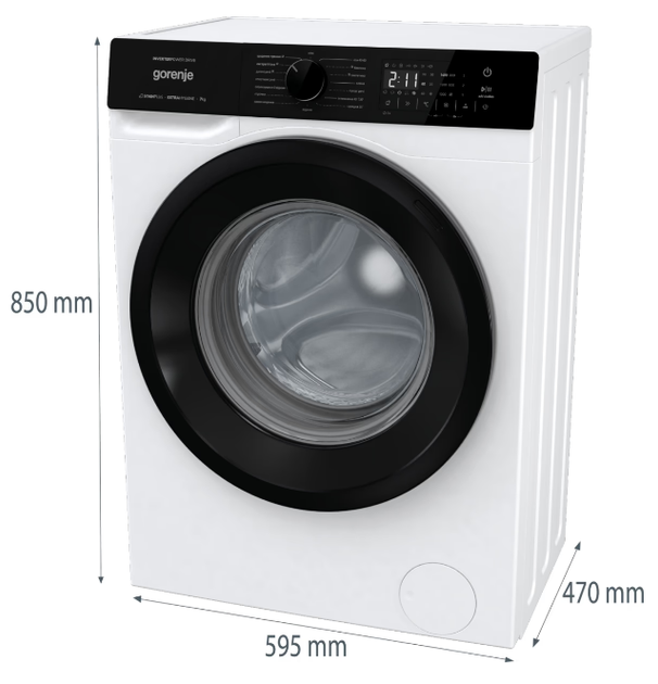 Пральна машина автоматична Gorenje WNHA74SAS (6950954) - Фото 5 Пральна машина автоматична Gorenje WNHA74SAS (6950954) - изображение 5