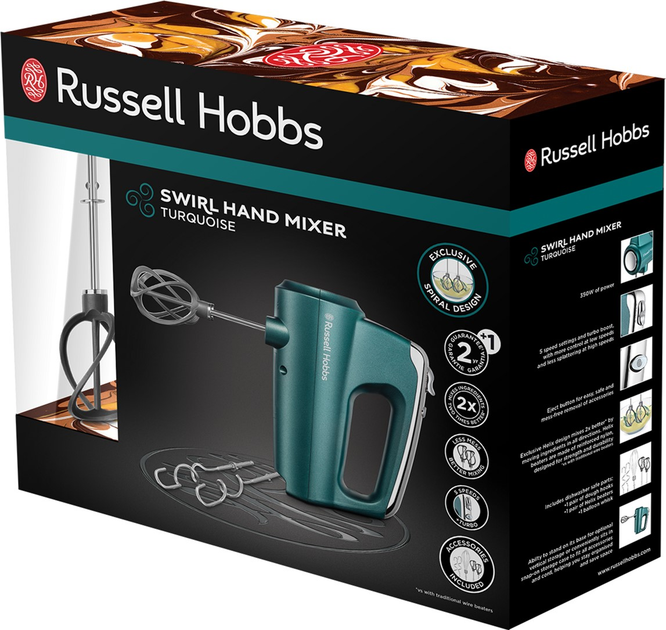 Міксер Russell Hobbs 25891-56 Turquoise (6651546) - зображення 4