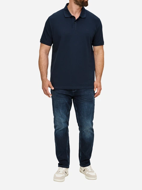 Koszulka polo męska s.Oliver 10.3.16.13.121.2139798-5978 4XL Granatowa (4099973753644) - obraz 3