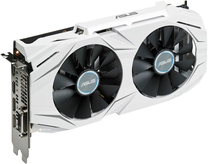 Відеокарта Asus PCI-Ex GeForce GTX 1060 Dual 6GB GDDR5 (192bit