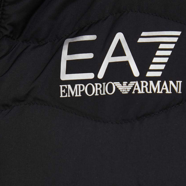 Куртка демісезонна коротка жіноча EA7 ea78ntb21tnf8z1200 XXS Чорна (8054804703102) - зображення 8