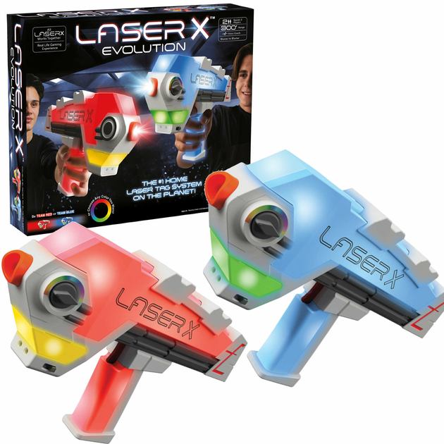 Набір бластерів ТМ Toys Laser X Evolution LAS88908 (0042409889084) - зображення 2