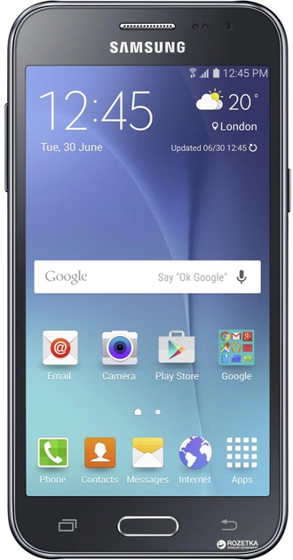 Мобильный телефон Samsung Galaxy J2 J200H/DS Black - изображение 1