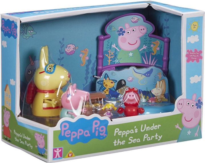 Zestaw do zabawy TM Toys Świnka Peppa Podwodny Świat (5029736071721) - obraz 1