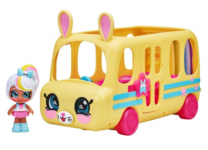 Zestaw do zabawy TM Toys  Kindi Kids Minis Autobus szkolny (0630996500842) - obraz 2