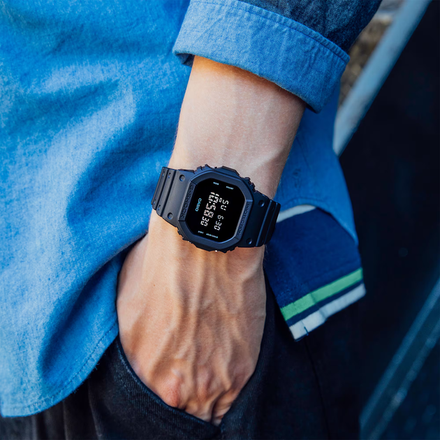 Мужские часы CASIO G-Shock DW-5600UBB-1ER – купить онлайн на