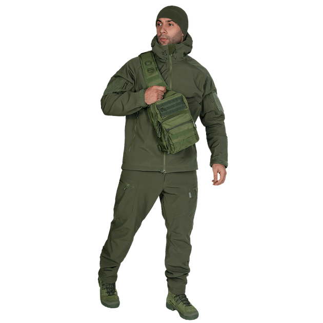 Куртка Stalker SoftShell Олива (7225), S - зображення 1