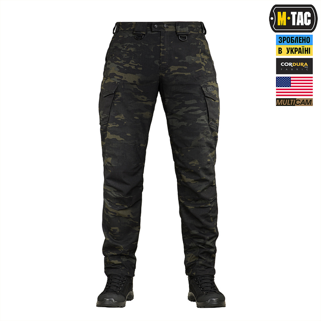 Штани M-Tac Aggressor Elite NYCO Extreme Multicam Black 34/30 - зображення 2