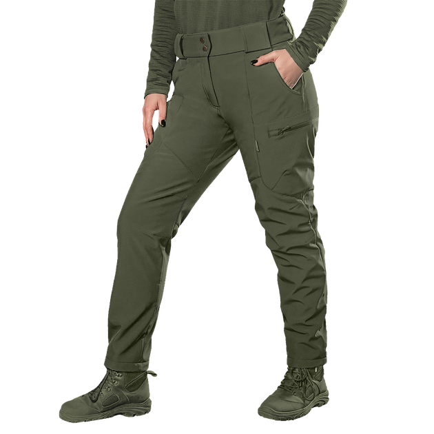 Штани Pani SoftShell Оліва (8485), 2XL - зображення 1