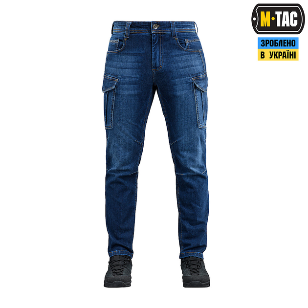 Джинси M-Tac Aggressor Dark Denim 32/36 - зображення 2