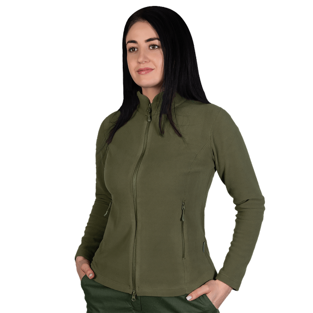 Флісова кофта Pani Meadow 100 Олива 8576, 2XL - изображение 1