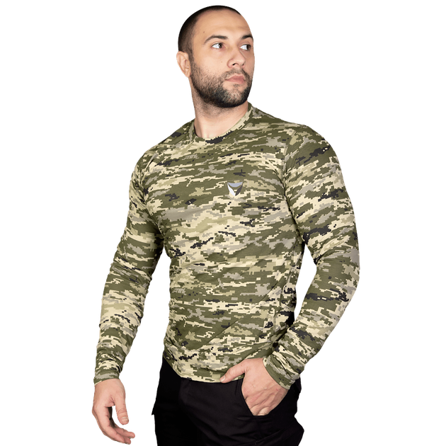 Лонгслів Bavovna Cotton Піксель (6676), XXL - зображення 1